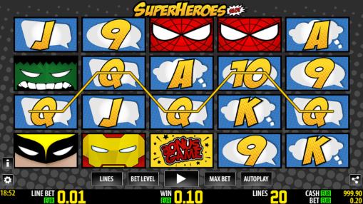 Kesempatan Dapatkan Jackpot Bermain Slot Super Heroes