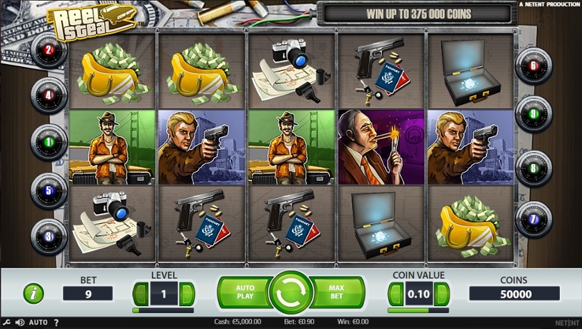 Mega Jackpot Slot Reel Steal