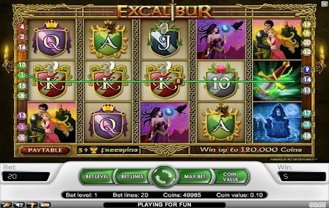Keuntungan Yang Besar Bermain Judi Slot Excalibur